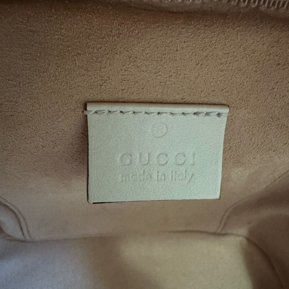 Gucci Cream Quilted GG Backpack - Picture 8 of 10